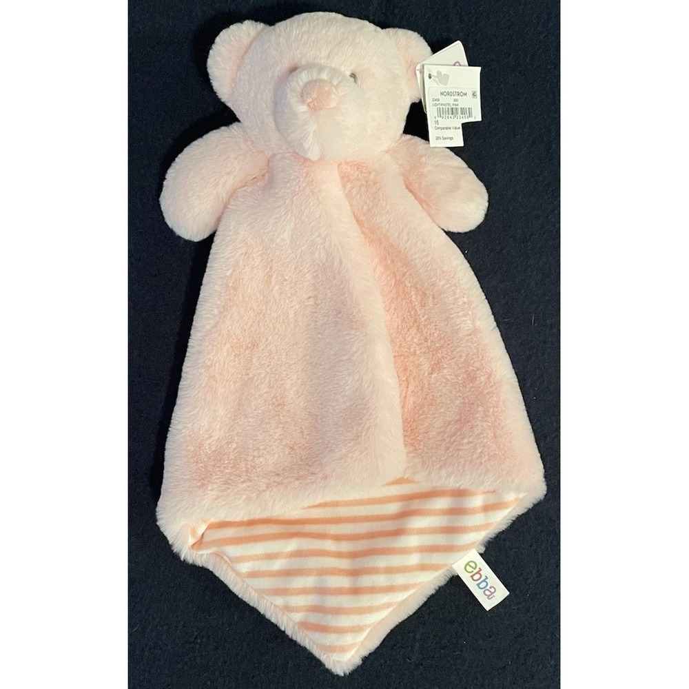 ebba Fur-Ebba 16" NEW Kori Bear Rose Luvster Adorable Pink‎ Baby Stuffed Animal